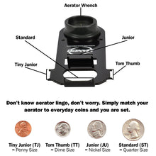 Load image into Gallery viewer, DANCO (10909) Multi-Use Faucet Aerator Key Tool for Aerator Removal, Black, 1-Pack