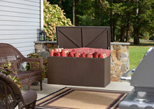 Load image into Gallery viewer, Arrow Spacemaker 134 Gallon Steel Deck Box