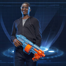 Load image into Gallery viewer, NERF Elite 2.0 Shockwave RD-15 Blaster, 30 Darts, 15-Dart Rotating Drum, Pump-Action, Built-in Customizing Capabilities