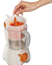 Load image into Gallery viewer, Hamilton Beach 36533 Bebe Baby Food Maker, 5 Cup Food Processor with 10 Food Containers and 2 Stackable Caddies, White