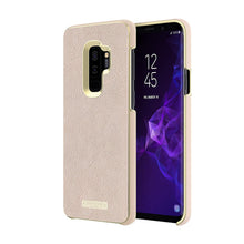 Load image into Gallery viewer, kate spade new york Wrap Case for Samsung Galaxy S9 Plus - Rose Gold Saffiano Rose Gold / Gold Logo Plate