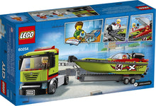 Load image into Gallery viewer, LEGO City Race Boat Transporter 60254 Race Boat Toy, Fun Building Set for Kids, New 2020 (238 Pieces)