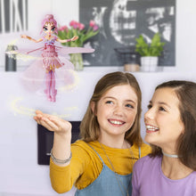 Load image into Gallery viewer, Hatchimals Pixies, Crystal Flyers Pink Magical Flying Pixie Toy
