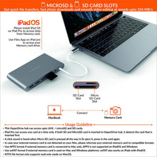 Load image into Gallery viewer, HyperDrive USB C Hub, Type C Adapter for MacBook Pro, Laptop USB-C Devices, Ultimate 11-in-1 Surface PC Docking Station w Power Delivery Charging, USBC 5Gbps Data, 4K HDMI, 3xUSB 3.1 Ports, VGA, etc