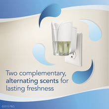 Load image into Gallery viewer, Febreze Noticeable with Downy April Fresh Scent Dual Oil Refill Air Freshener, 2 ct