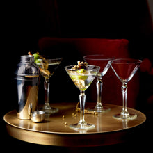 Load image into Gallery viewer, Libbey Capone Entertaining Set with 4 Martini Glasses and Shaker