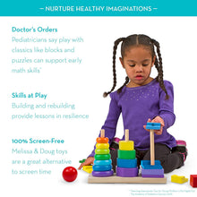 Load image into Gallery viewer, Melissa &amp; Doug Geometric Stacker