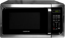 Load image into Gallery viewer, Farberware 900-Watt Microwave Oven, 0.9-Cu. Ft, Stainless Steel