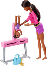 Load image into Gallery viewer, Barbie Gymnastics Coach Dolls &amp; Playset