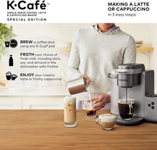 Load image into Gallery viewer, Keurig K-Cafe Coffee Maker, Single Serve K-Cup Pod Coffee, Latte and Cappuccino Maker