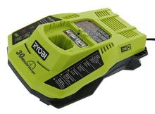 Load image into Gallery viewer, Ryobi P128 Upgrade Kit: Intelliport 18V Lithium Ion Battery Charger (P117) and Single 18V Lithium Ion Battery (P102) Compatible With One+ System