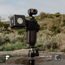 Load image into Gallery viewer, PolarPro Tripod Mount for DJI Osmo Pocket (Dual 1/4-20 mounts)