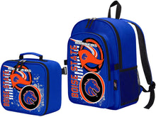 Load image into Gallery viewer, Officially Licensed NCAA Accelerator Backpack &amp; Lunch Kit Set, Multi Color, 16" x 9.5" x 12"