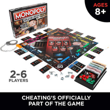 Load image into Gallery viewer, Monopoly Game: Cheaters Edition Board Game Ages 8 and Up