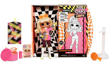 Load image into Gallery viewer, L.O.L. Surprise! O.M.G. Lights Speedster Fashion Doll with 15 Surprises, Multicolor