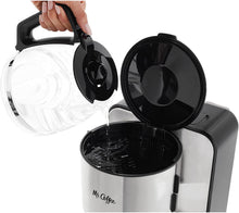 Load image into Gallery viewer, Mr. Coffee 12-Cup Programmable Coffeemaker, Stainless BVMC-FBX39,Black