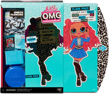 Load image into Gallery viewer, LOL Surprise OMG Series 3 Class Prez Fashion Doll With 20 Surprises Including Exclusive Doll, Outfit, Shoes, Accessories, Hat, Purse, Hairbrush, Doll Stand, Closet/Dress Room Playset | Kids 4-15 Years