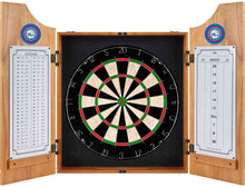 Load image into Gallery viewer, NBA Philadelphia 76ers Wood Dart Cabinet Set