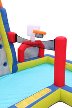 Load image into Gallery viewer, BANZAI Inflatable Water Park with Slide and Pool