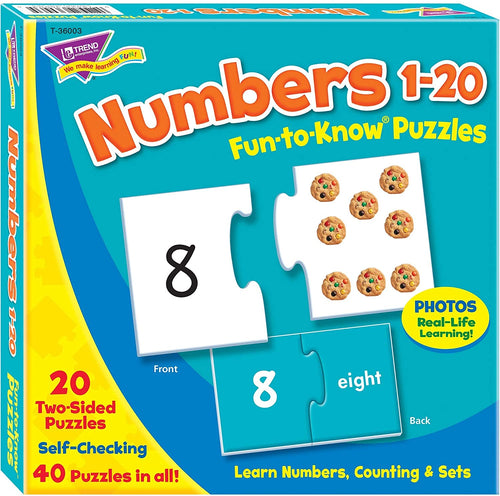 Fun-to-Know® Puzzles: Numbers 1–20