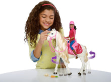 Load image into Gallery viewer, Barbie Dream Horse &amp; Black Hair Doll