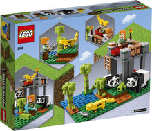 Load image into Gallery viewer, LEGO Minecraft The Panda Nursery 21158 Construction Toy for Kids, Great Gift for Fans of Minecraft and Pandas, New 2020 (204 Pieces)