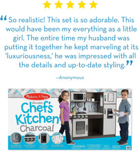 Load image into Gallery viewer, Melissa &amp; Doug Wooden Chef’S Pretend Play Toy Kitchen