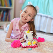Load image into Gallery viewer, Ravel Tales DIY Collectible Plush Toy – Stuffed Animal Pet for Kids | Fun Surprise Crafts and Activities | Unravel Yarn to Find Collectible Plush and Craft Activities - Sunny Days Entertainment