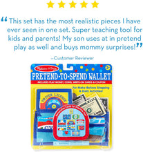 Load image into Gallery viewer, Melissa &amp; Doug Pretend-to-Spend Wallet