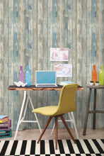 Load image into Gallery viewer, RoomMates Wood Peel and Stick Wallpaper Décor