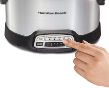 Load image into Gallery viewer, Hamilton Beach Programmable 5 Quart Slow Cooker (33453), Black