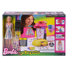 Load image into Gallery viewer, Barbie Crayola Confetti Skirt Studio