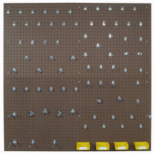 Load image into Gallery viewer, Triton Products 76983 DuraHook Kit Zinc Plated Steel Hook and Bin Assortment for DuraBoard 1/8-Inch and 1/4-Inch Pegboard, 83-Piece