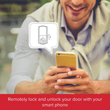 Load image into Gallery viewer, Kwikset 99140-103 Convert Z-Wave Plus Lock with Home Connect, Venetian Bronze
