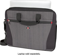 Load image into Gallery viewer, Swissgear - Structure 17 Laptop Case - Gray Heather/Black