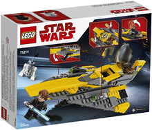 Load image into Gallery viewer, LEGO Star Wars: The Clone Wars Anakin's Jedi Starfighter 75214 Building Kit (247 Pieces)