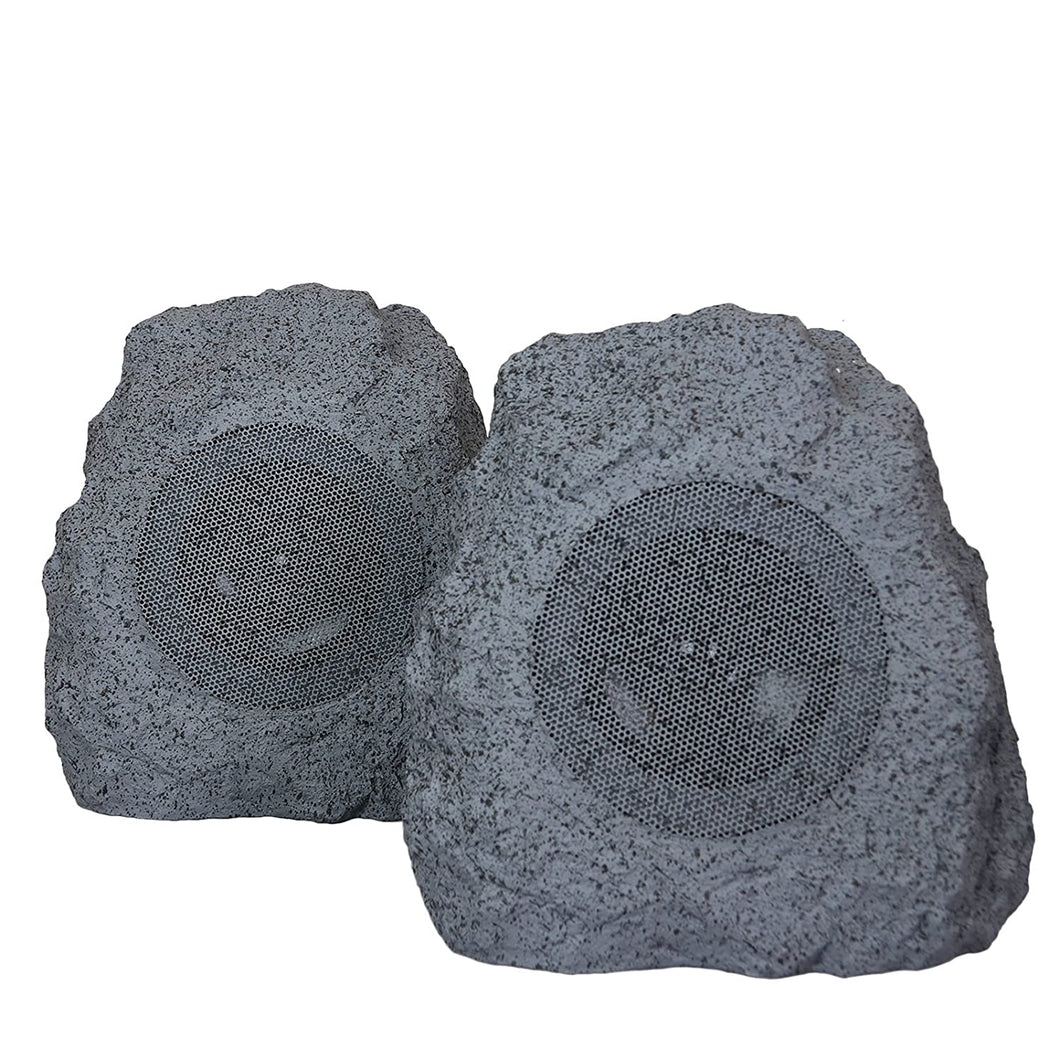 BEFREE SOUND BFS-1003G Portatble Bluetooth Outdoor Weather Resistant Rock Speakers - Pack of 2