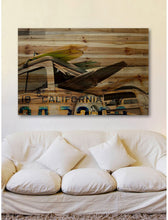 Load image into Gallery viewer, Parvez Taj Cali Day Painting Print on Natural Pine Wood