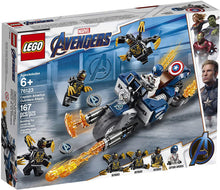 Load image into Gallery viewer, LEGO Marvel Avengers Captain America: Outriders Attack 76123 Building Kit (167 Pieces)
