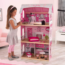 Load image into Gallery viewer, KidKraft Bonita Rose Dollhouse - Colorful Toddler Toy for 12 Inch Dolls Real Wood
