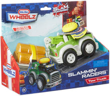 Load image into Gallery viewer, Little Tikes Slammin Racers Power Rigs Tow Truck Vehicle w/ Sounds