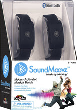 Load image into Gallery viewer, Cra-Z-Art SoundMoovz Musical Bandz, Motion-Activated, Bluetooth Music player – Black