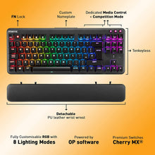 Load image into Gallery viewer, Fnatic Gear Mechanical Esports Pro Gaming Keyboard MX Cherry Switches, US Layout