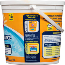 Load image into Gallery viewer, Arm &amp; Hammer Clear Balance Pool Maintenance Tablets, 16 Count, Net Wt. 7LB (3.18kg)