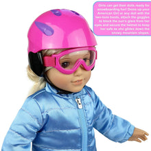 Load image into Gallery viewer, Click n&#39; Play Doll Snowboard Set and Accessories. Perfect For 18 inch American Girl Dolls