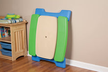 Load image into Gallery viewer, Little Tikes Easy Store Jr. Picnic Table with Umbrella - Blue / Green