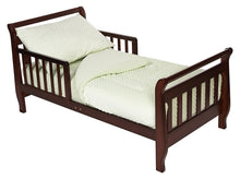Load image into Gallery viewer, TL Care Minky Dot Chenille 4 Piece Toddler Bed Set