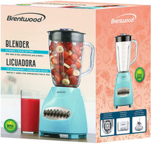 Load image into Gallery viewer, Brentwood JB-220BL 12-Speed Plus Pulse Blender, Blue