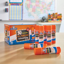 Load image into Gallery viewer, Elmer&#39;s All Purpose School Glue Sticks, Washable, 7 Gram, 30 Count