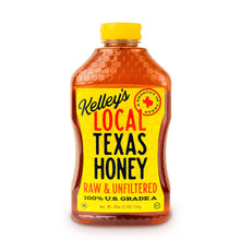 Load image into Gallery viewer, Kelley's Local Texas Raw &amp; Unfiltered Raw Honey, Pure Honey,